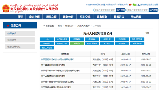 克孜勒苏柯尔克孜自治州市规划管理局人事任命最新动态