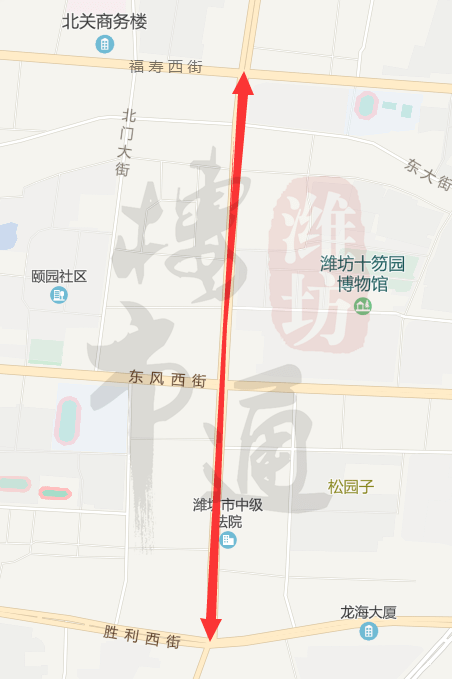 潍州路街道发展规划概览